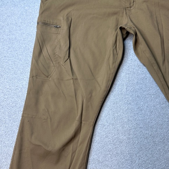 Wrangler Cargo Pants Mens 40x30 Brown ATG Outdoor Stretch Nylon Utility Hiking - Picture 8 of 14
